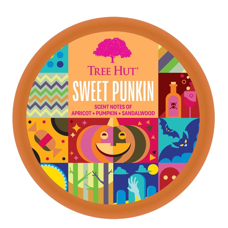 Treehut Shea Sugar Scrub Sweet Punkin | Exfoliating Body Scrub Removes Dead, Dry Skin for a Soft & Hydrated Feel | Nourishing Essential Body Care | 18 fl oz. - Image 2